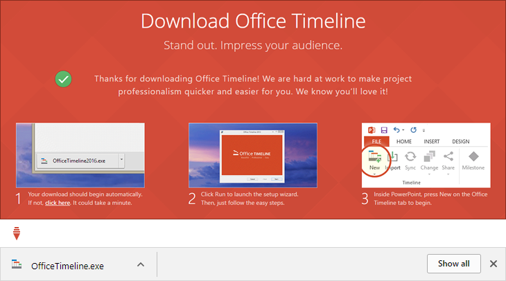 Office Timeline Plus / Pro 7.02.01.00 for iphone download
