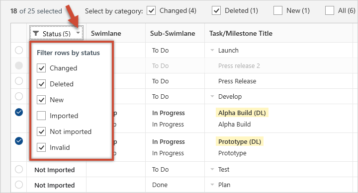 filter-rows-by-status-jira-refresh-data.png