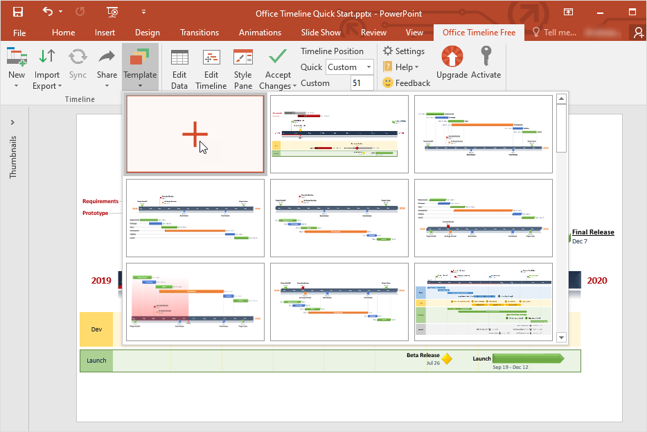 free Office Timeline Plus / Pro 7.03.01.00 for iphone download