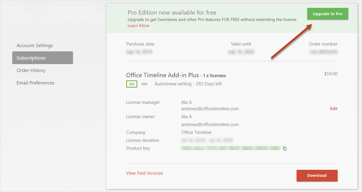 for ios download Office Timeline Plus / Pro 7.03.01.00