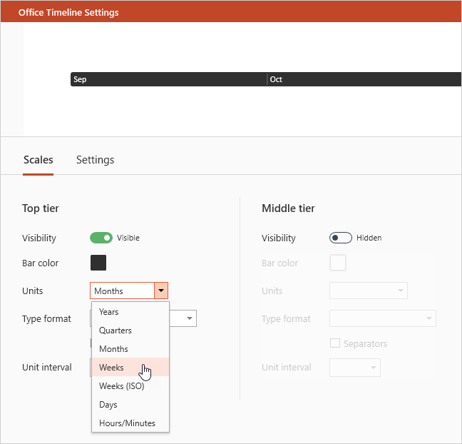 change-scale-units-timescale-settings