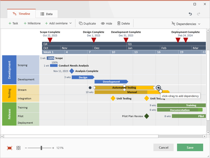 add-dependencies-timeline-view