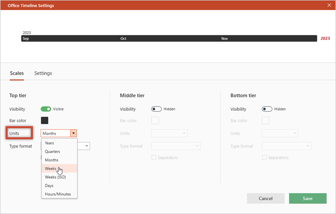 change-scale-units-timescale-settings