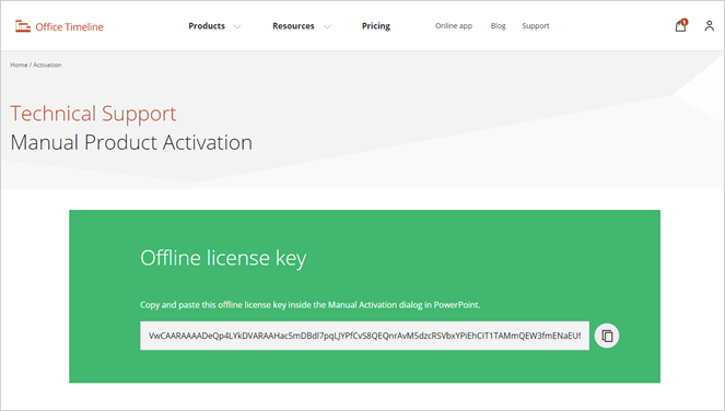 copy-offline-license-key