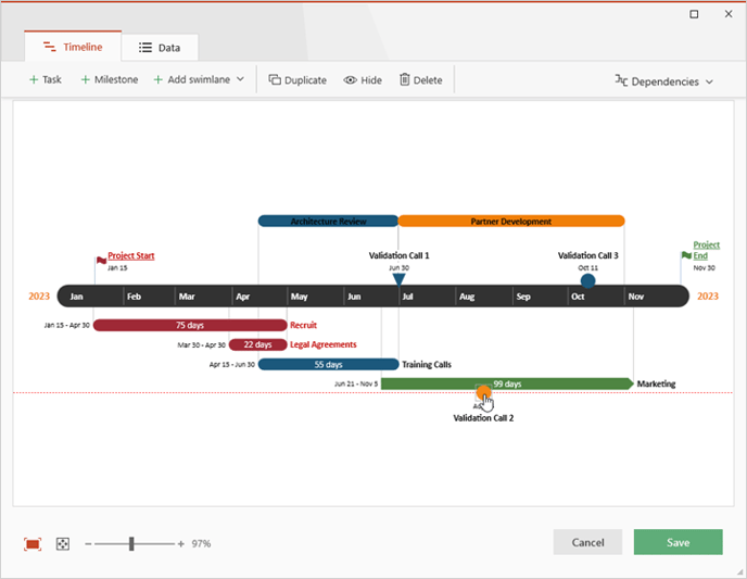 drag-and-drop-timeline-view