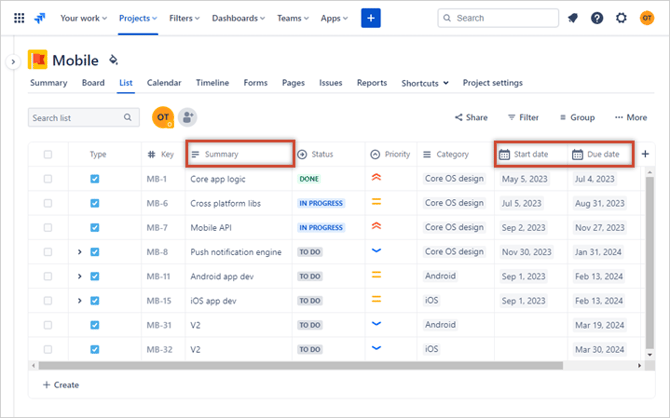 jira-project-sample-importing-into-office-timeline-pro-plus