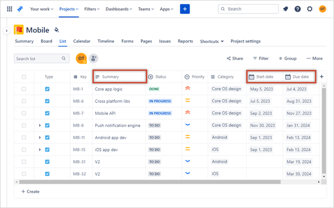 jira-project-sample-importing-into-office-timeline-pro-plus