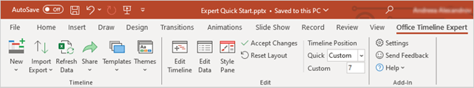 office-timeline-expert-ribbon