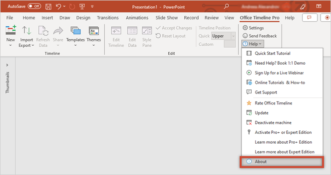 office-timeline-help-about