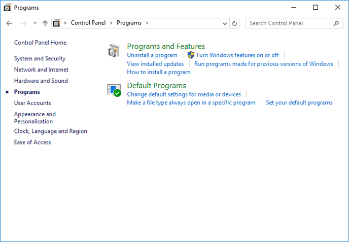 programs-and-features