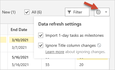 refresh-data-settings-project