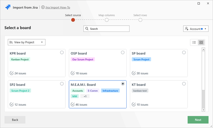 select-a-board-from-jira-office-timeline-add-in