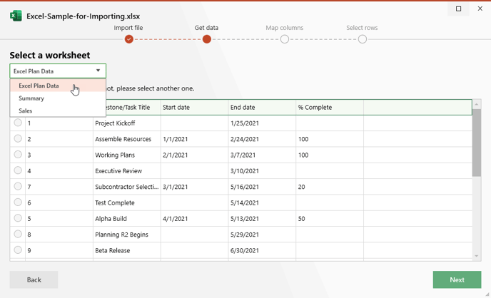 select-worksheet-office-timeline-excel-import